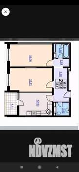 2-к квартира, вторичка, 61м2, 5/17 этаж