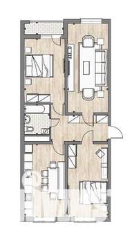 3-к квартира, вторичка, 84м2, 9/18 этаж