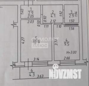 1-к квартира, вторичка, 37м2, 4/7 этаж