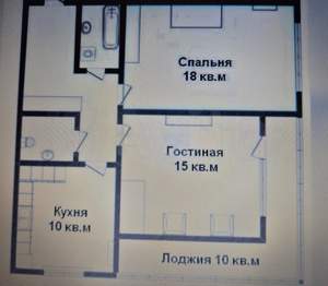 2-к квартира, вторичка, 66м2, 2/17 этаж