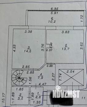 3-к квартира, вторичка, 100м2, 10/11 этаж