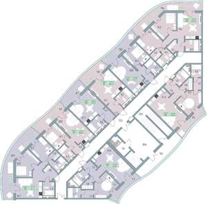 2-к квартира, вторичка, 54м2, 8/9 этаж