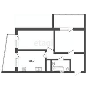 2-к квартира, вторичка, 51м2, 7/23 этаж