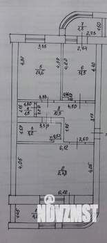 2-к квартира, вторичка, 68м2, 4/7 этаж
