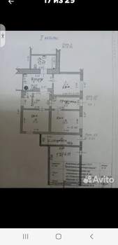 7-к квартира, вторичка, 132м2, 2/2 этаж