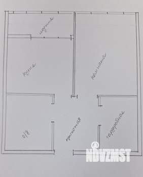 1-к квартира, вторичка, 45м2, 9/9 этаж