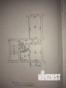 2-к квартира, вторичка, 47м2, 5/5 этаж