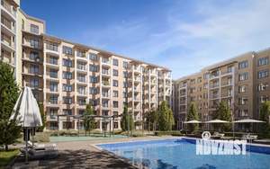 2-к квартира, строящийся дом, 52м2, 3/8 этаж