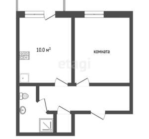 1-к квартира, вторичка, 34м2, 3/8 этаж