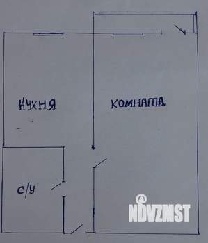 1-к квартира, вторичка, 39м2, 2/3 этаж