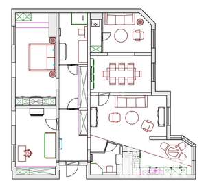 4-к квартира, вторичка, 124м2, 15/16 этаж