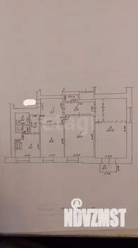 3-к квартира, вторичка, 75м2, 4/4 этаж