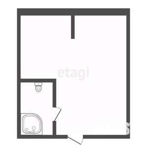 1-к квартира, вторичка, 33м2, 1/13 этаж