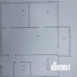 3-к квартира, вторичка, 50м2, 2/5 этаж