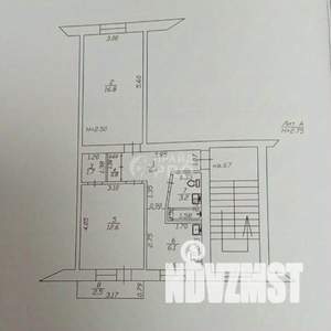 2-к квартира, вторичка, 48м2, 2/5 этаж