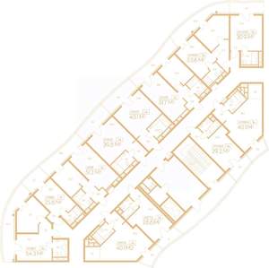 1-к квартира, вторичка, 26м2, 8/9 этаж