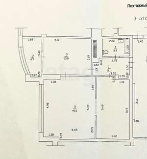 2-к квартира, вторичка, 67м2, 3/10 этаж