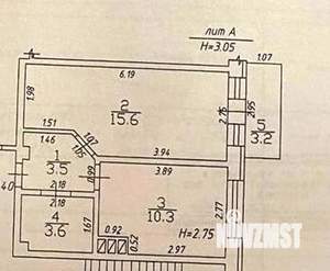 1-к квартира, вторичка, 36м2, 2/6 этаж