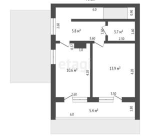 3-к квартира, вторичка, 90м2, 3/5 этаж