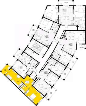 1-к квартира, вторичка, 48м2, 3/8 этаж