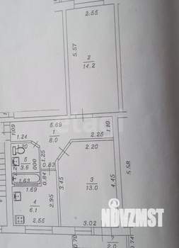 2-к квартира, вторичка, 45м2, 5/5 этаж