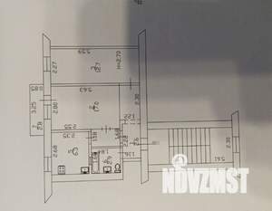 2-к квартира, вторичка, 45м2, 3/4 этаж
