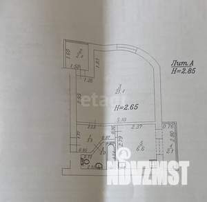1-к квартира, вторичка, 36м2, 2/6 этаж