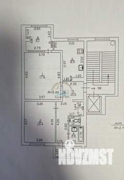 2-к квартира, вторичка, 64м2, 4/9 этаж