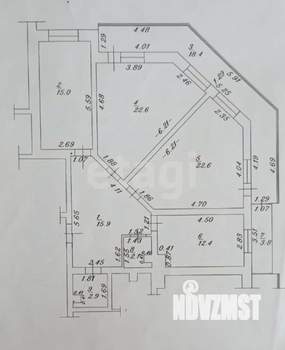 3-к квартира, вторичка, 116м2, 8/16 этаж
