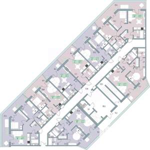 2-к квартира, вторичка, 76м2, 3/9 этаж
