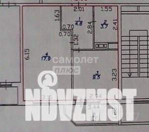 1-к квартира, вторичка, 36м2, 7/9 этаж