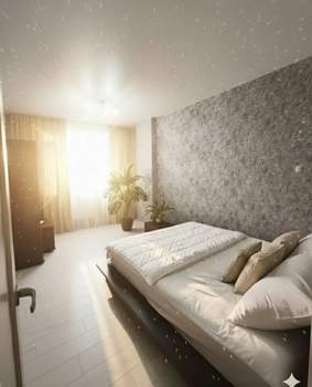 1-к квартира, вторичка, 46м2, 3/18 этаж