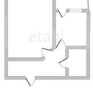 1-к квартира, вторичка, 38м2, 5/6 этаж