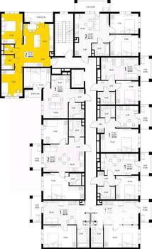 2-к квартира, вторичка, 60м2, 3/8 этаж