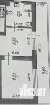 1-к квартира, вторичка, 36м2, 2/3 этаж
