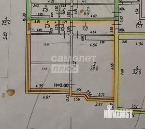 1-к квартира, вторичка, 66м2, 11/12 этаж