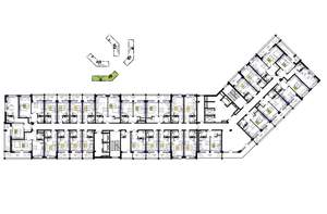 1-к квартира, вторичка, 26м2, 9/9 этаж