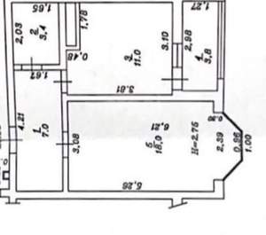 1-к квартира, вторичка, 43м2, 9/18 этаж