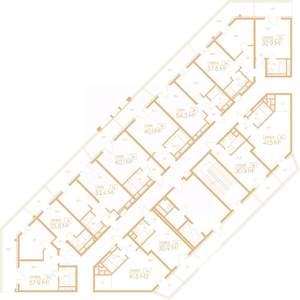 1-к квартира, вторичка, 31м2, 7/9 этаж