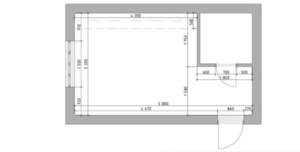 Студия квартира, вторичка, 20м2, 1/16 этаж