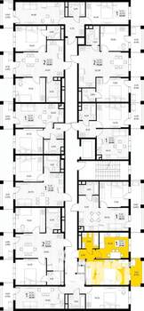 1-к квартира, вторичка, 37м2, 3/8 этаж
