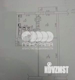 2-к квартира, вторичка, 45м2, 4/5 этаж