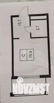 Студия квартира, вторичка, 22м2, 5/5 этаж