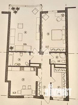 3-к квартира, вторичка, 106м2, 5/6 этаж
