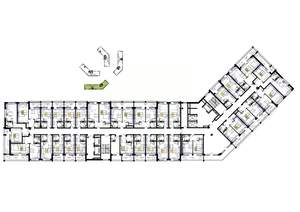 1-к квартира, вторичка, 24м2, 7/9 этаж