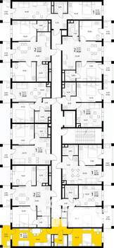 1-к квартира, вторичка, 42м2, 4/8 этаж