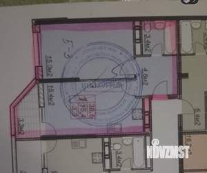 1-к квартира, вторичка, 42м2, 5/13 этаж