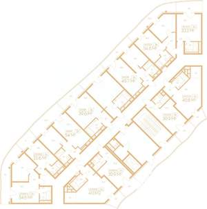 2-к квартира, вторичка, 55м2, 9/9 этаж