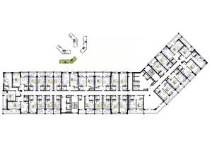 1-к квартира, вторичка, 24м2, 8/9 этаж