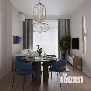 1-к квартира, вторичка, 53м2, 2/9 этаж